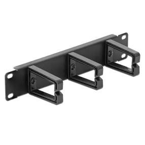 Delock 10" kábelkezelő panel fekete (DL-43342)
