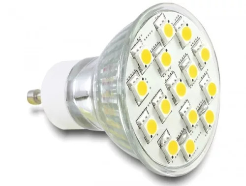 Delock GU10 LED világítás 15x SMD 3.5W, meleg fehér (DL-46188)