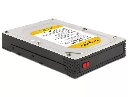 Delock 3.5" hordozható tároló 1 x 2.5" SATA HDD / SSD-hez (DL-47224)