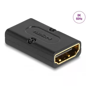 Delock HDMI adapter apa - anya 8K 60 Hz fém (DL-60019)