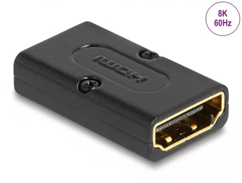 Delock HDMI adapter apa - anya 8K 60 Hz fém (DL-60019)