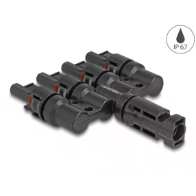 Delock DL4 napkonnektorok 1 x apa - 4 x anya (DL-60026)