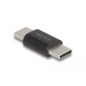   Delock Adapter SuperSpeed USB 10 Gb/s (USB 3.2 Gen 2) USB Type-C nemváltó apa-férfi fekete (DL-60035)
