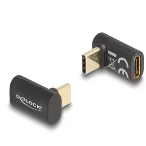   Delock USB-adapter 40 Gbps USB Type-C  PD 3.0 100 W 8K 60 Hz fekete (DL-60056)