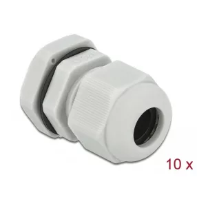 Delock PG11 tömszelence 10 db. szürke (DL-60197)