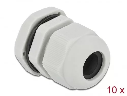 Delock PG7 tömszelence 13,5 db. szürke (DL-60199)