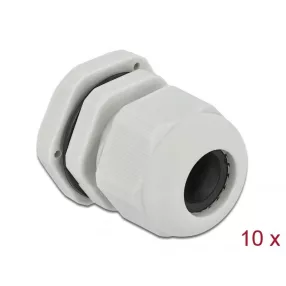 Delock PG16 tömszelence 10 db. szürke (DL-60219)