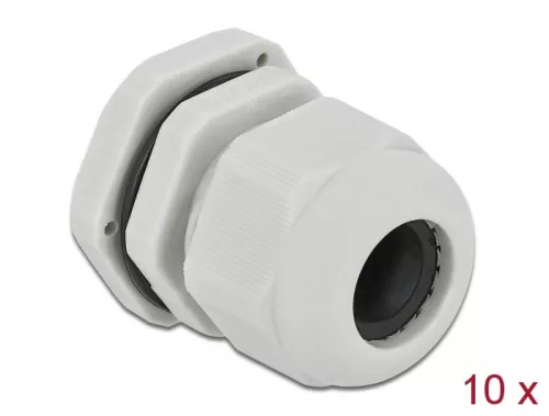 Delock PG16 tömszelence 10 db. szürke (DL-60219)