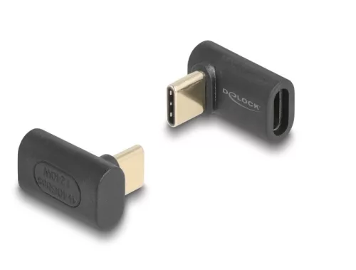 Delock USB Adapter 40 Gbps USB Type-C  PD 3.1 240 W csatlakozódugóval - csatlakozóhüvellyel 8K 60 Hz (DL-60246)