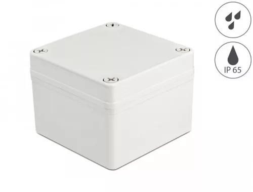 Delock Installációs ház IP65 vízhatlan 100 x 100 x 75 mm szürke (DL-60397)