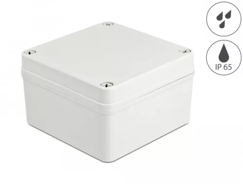 Delock Installációs ház IP65 vízhatlan 125 x 125 x 75 mm szürke (DL-60398)