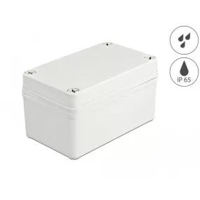   Delock Installációs ház IP65 vízhatlan 130 x 80 x 70 mm szürke (DL-60399)