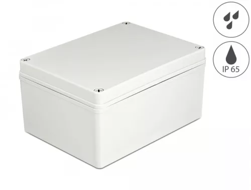 Delock Installációs ház IP65 vízhatlan 200 x 150 x 100 mm szürke (DL-60445)