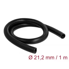   Delock Kábelvédő borítás 1 m x 21,2 mm fekete (DL-60458)