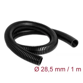   Delock Kábelvédő borítás 1 m x 28,5 mm fekete (DL-60459)