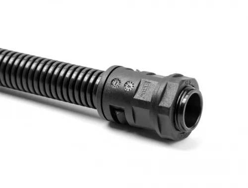 Delock Kábel védő borítás 2 m x 18,5 mm PG13,5 vezeték csatlakozós készlet fekete (DL-60464)