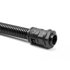   Delock Kábel védő borítás 2 m x 21,2 mm PG16 vezeték csatlakozós készlet fekete (DL-60465)