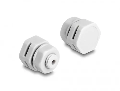 Delock Ventillációs csatlakozó M6 szürke 2 db. (DL-60478)