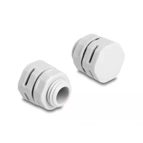   Delock Ventillációs csatlakozó M12 szürke 2 db. (DL-60480)