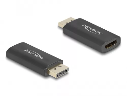 Delock Aktív DisplayPort 1.4 - HDMI adapter 8K HDR funkcióval (DL-61055)