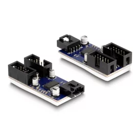   Delock USB 2.0 külső csatlakozósorral dugó, 2 portos (DL-61100)