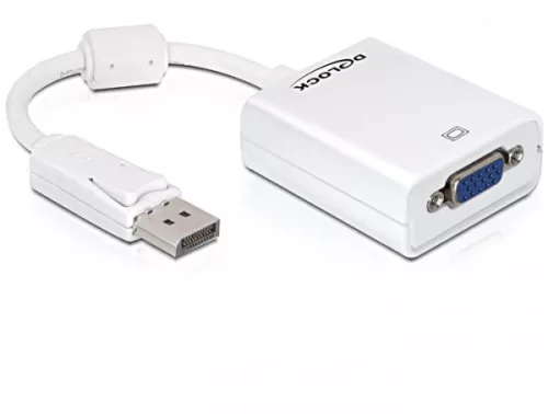 Delock Adapter Displayport apa > VGA 15tűs anya (DL-61766)