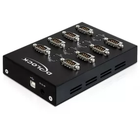 Delock USB 2.0-ról 8x soros adapter (DL-61860)