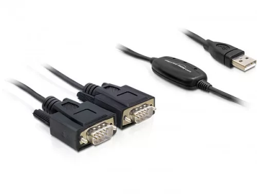 Delock USB 2.0 > 2 x soros adapter (DL-61886)