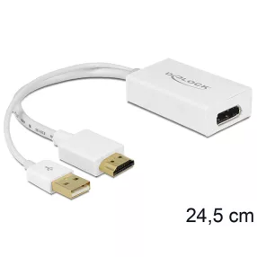 Delock HDMI-A apa > Displayport anya adapter (DL-62496)