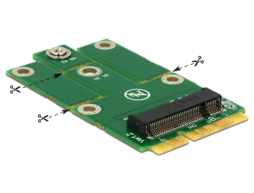 Delock Adapter MiniPCIe > M.2 NGFF (DL-62654)
