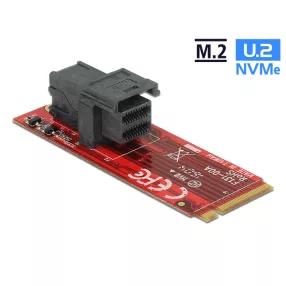 Delock Adapter M.2 M nyílás > SFF-8643 NVMe (DL-62721)