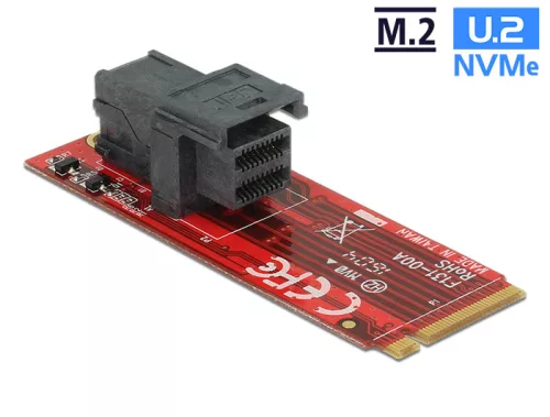 Delock Adapter M.2 M nyílás > SFF-8643 NVMe (DL-62721)