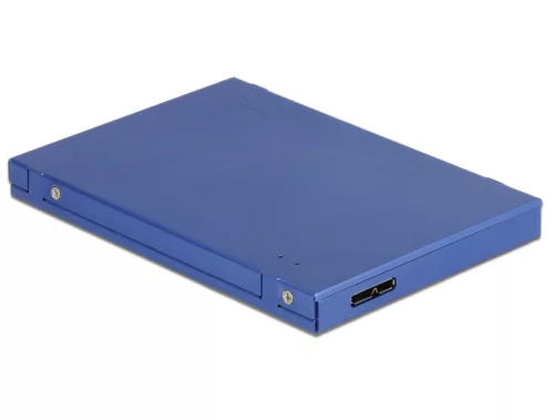 Delock 2,5"-os átalakító USB 3.1 Micro-B anya > M.2 / mSATA burkolattal (DL-62731)