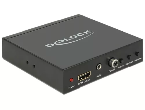 Delock SCART / HDMI > HDMI átalakító skálázóval (DL-62783)