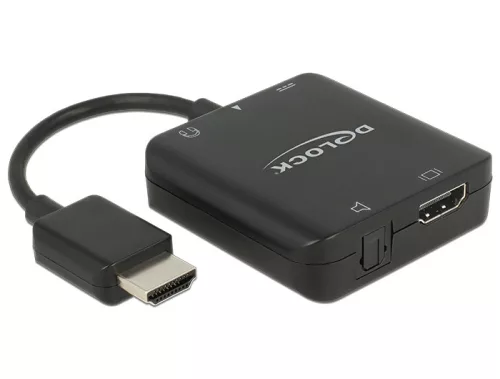 Delock HDMI-hangkivonatoló, 4K, kompakt (DL-62784)