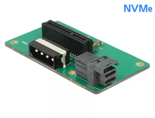 Delock Adapter SFF-8643 > PCIe x4 rögzítőlemezzel (DL-62788)