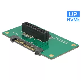   Delock Adapter U.2 SFF-8639 > PCIe x4 rögzítolemezzel (DL-62863)