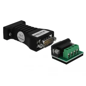   Delock Átalakító 1 x soros RS-232 DB9 port - 1 x soros RS-485 port ESD védelemmel 15 kV túlfeszültsé (DL-62919)