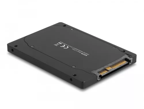Delock 2.5  átalakító U.2 SFF-8639 - M.2 NVMe M aljzat - 7 mm-es magas (DL-63379)