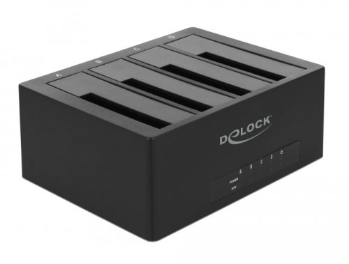 Delock USB Type-C  Dokkoló Állomás 4 x SATA HDD / SSD számára