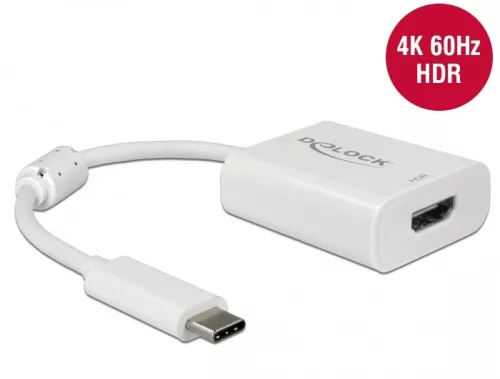 Delock USB Type-C Adapter HDMI (DP Alt Mode) 4K 60 Hz HDR Funktion (DL-63937)