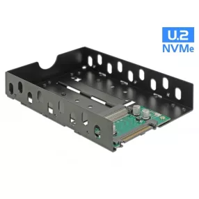   Delock Átalakító U.2 SFF-8639 - U.2 SFF-8639 3.5  kerettel (DL-63956)
