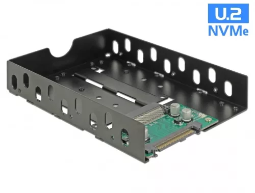 Delock Átalakító U.2 SFF-8639 - U.2 SFF-8639 3.5  kerettel (DL-63956)