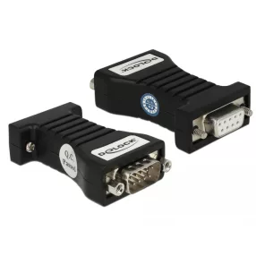   Delock Leválasztó 1 x soros RS-232 DB9 anya - 1 x soros RS-232 DB9 apa, 3 kV (DL-63968)