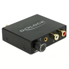   Delock Digitális audió átalakító analóg HD-hoz fejhallgató-erosítovel (DL-63972)