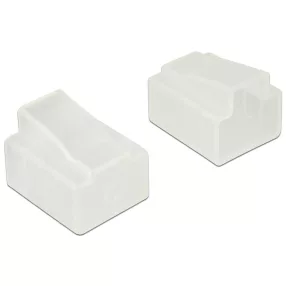   Delock Porvédő az RJ45 dugó, 10 darab áttetsző (DL-64016)
