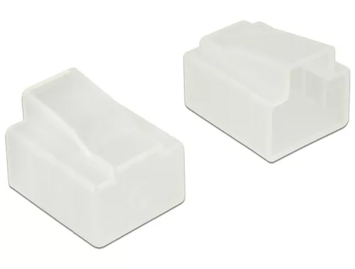 Delock Porvédő az RJ45 dugó, 10 darab áttetsző (DL-64016)