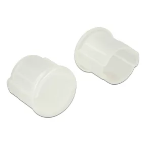   Delock Porvédő az BNC hüvely, 10 darab áttetsző (DL-64022)