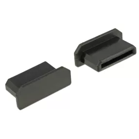   Delock Porvédő HDMI mini-C típusú kimenethez fogantyú nélkül 10 db fekete (DL-64028)