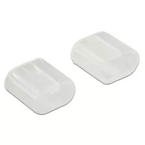   Delock Porvédő az Lightning  dugó, 10 darab áttetsző (DL-64035)